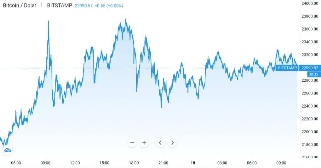 BTC 23.000$'ı Korurken, LTC 100$'ın Üzerine Çıktı 2