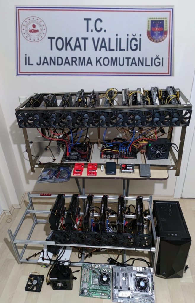 Tokat'ta Kripto Para Madenciliği Yapan Bir Kişi Gözaltına Alındı 2