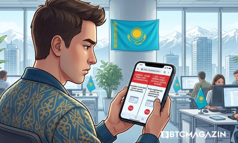 Kazakistan, Coinbase ve HTX Dâhil 6 Dev Borsayı Engelledi